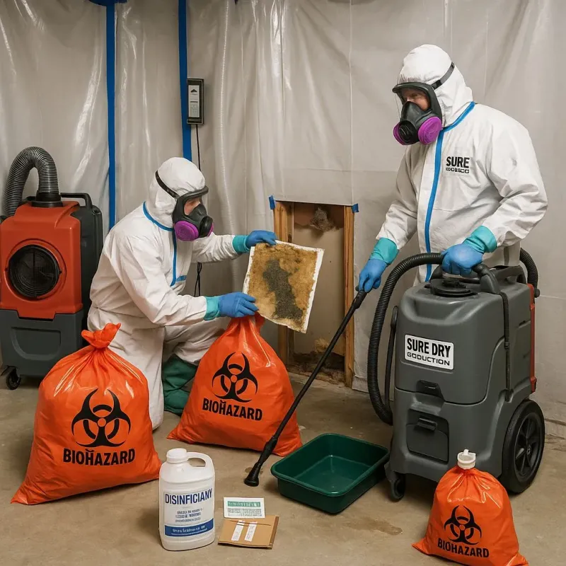 Contaminated Water Handling Protocols process in Chanhassen, MN