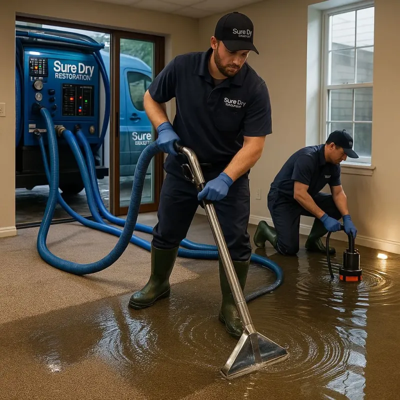 Water Extraction and Removal process in Chanhassen, MN
